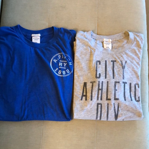 Abercrombie & Fitch Other - (2)Abercrombie and Finch men’s T-shirts, size XXL